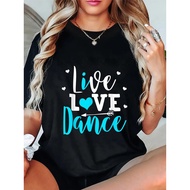 NEW T-Shirt Fun Casual Dance Dance Suitable for Graphics Dance Short-Sleeved Very T-Shirt Lovers 202