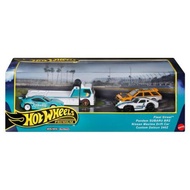 Hot Wheels Premium Collector Display Set GReddy Dash T(Pandem Subaru BRZ,Nissan Maxima Drift,Datsun 