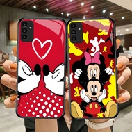 DF-58 Mickey Minnie TPU HD Glass Casing for Samsung A05S A35 A55 A24 A14 A15 A04S A34 A25 M15 A54 S2