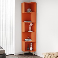 Display Cabinet Solid Wood Cabinet Corner Cabinet Bookshelf Corner Cabinet Bedroom Corner6R Bedside 