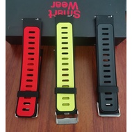 22mm two color silicone Microwear Replaceable Watchbands 22cm Strap for Microwear  L13 L13C L15 L16 