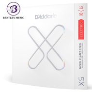 D’Addario XSE1052 XS Nickel Plated Steel Coated Electric Guitar String, Light Top/Heavy Bottom, 10-5