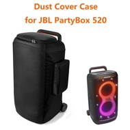 Dust Cover Case with Two Sides Accessories Pocket for JBL PartyBox 520