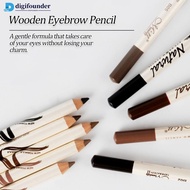 DIGIFOUNDER 5 Colors Makeup Eyebrow Pencil Eyebrow Marker Waterproof Eyebrow Dye Tint Pen Long Lasti