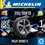 Michelin 255/35R19 PILOT SPORT 5 ยางใหม่ ผลิตปี2024 ราคาต่อ1เส้น มีรับประกันจากโรงงาน แถมจุ๊บลมยางต่