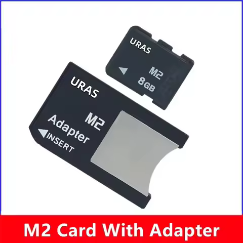High Quality M2 Memory Card 1GB 2GB 4GB 8GB Memory Stick Pro Duo Memory Card With Adapter MS PRO DUO