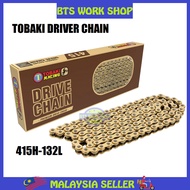 TOBAKI 415 CHAIN CHAN 415 132L 122L TOBAKI RACING TOBAKI RANTAI GOLD TOBAKI RANTAI RANTAI RACING