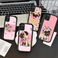WC31 Pug Dogs White Casing for hp Plating Realme Reno Find 13 C65 X5 12X X3 F21S A3 7 Lite Pro 5G TP