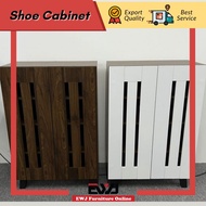 EWJ 88 Shoes Cabinet With 2 Door / Almari Kasut 2 Pintu Murah Cantik Morden Kasut Almari