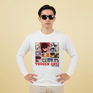 TOUGEN ANKI Anime Manga Unisex Cotton Combed t-shirt Distro Clothing