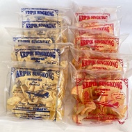 Madura Cassava Chips 10pcs Pack - Aircraft Brand Cassava Chips - Madura Sumenep Cassava Chips