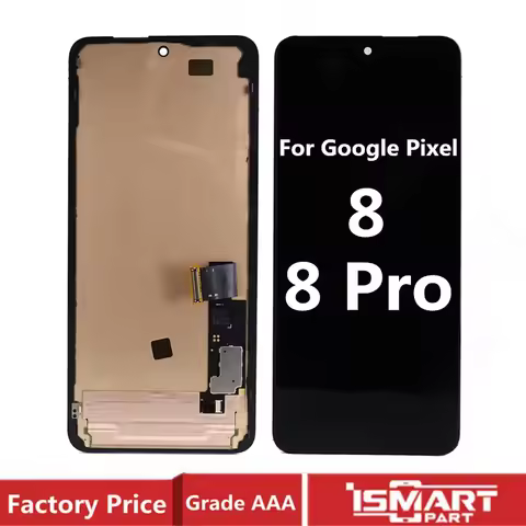 OEM For Google Pixel 8 8Pro LCD Display Touch Screen Digitizer Assembly with Frame For Google Pixel 