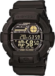 Men's GD350-1B G Shock Black Watch, Multi, One Size, Quartz Watch,Digital,Dive Watch,Quartz Movement