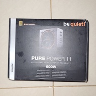 PSU be quiet! Pure Power 11 600W CM - 80+ Gold Rated [SECOND/BEKAS]