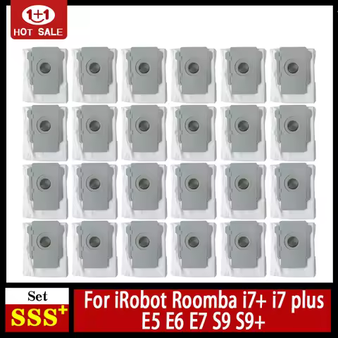 For iRobot Roomba i7+ i7 plus E5 E6 E7 S9 S9+ Dust bag Accessories robot Vacuum Cleaner bags Replace