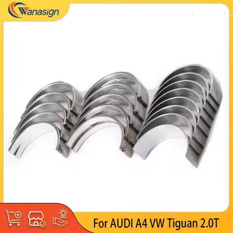Engine Parts Main Connecting Rod Bearings Set Fit 2.0 L L4 Gas EA888 For Audi A6 A4 VW Tiguan CC 06H