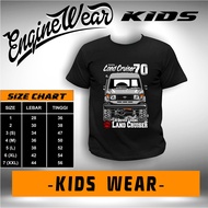 Land cruiser fj70 children's t-shirt Bundera toyota Hardtop Jeep Car Offroad Tshirt warn lc bun