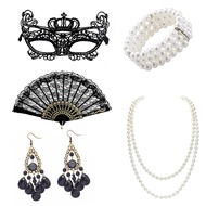 Gatsby Party Dress Set With Accessories
