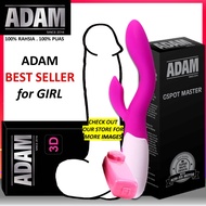 ADAM Gspot Master &amp; dildo for women sex toy for girl female BEST SELLER G-Spot Vibrator Masturbator Massager vibrate climax - G-Spot batang Klimaks &amp; zakar palsu seks toys perempuan