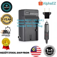 Canon HG10 ( NB-2LH ) Viloso Smart Battery Charger With Car Plug