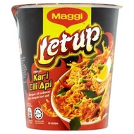 CLEARANCE Maggi Letup Kari Cili Api Cup 59g- EXP: 30/6/2019