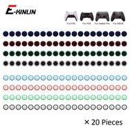 20 Piece Silicone Joystick Grip Caps Controller Thumb Stick Cover Case Compatible For Sony Playstati