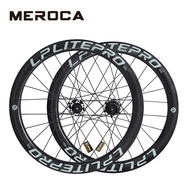 MEROCA 20 Inch 406 451 Disc Brake Carbon Litepro Wheelset 100 135MM Front 2 Rear 4 Sealed Bearing Carbon Hub Folding Bike Wheel Set