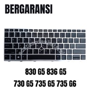 KEYBOARD 830 G5 836 G5 EliteBook 755 G3 850 G3 850 G4 POINTER NO BACKLIGHT