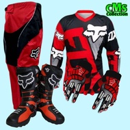 Jersey motor trail komplit set Dewasa/Jersey motor cross komplit set/baju motor trail Outfit/baju mo