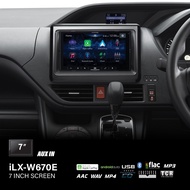 Alpine หน้าจอรถยนต์ iLX-W670E (YU09533A01) หน้าจอขนาด7 นิ้ว 2DIN มีบลูทูธ รองรับ Apple CarPlay & And