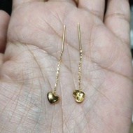 18K Saudi Gold Tictac Earrings