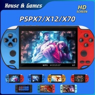 Psp X7/X12/X70 Handheld Game Console GameBoy 7-Inch HD Large Screen Handheld Console Game