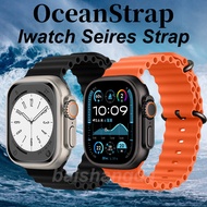 Ocean Strap compatible for  iWatch series 10 46mm 42mm  Strap ultra 2/149mm 44mm 40mm  silicone band
