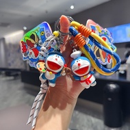 New genuine Doraemon police figurine keychain pendant gift ready stock