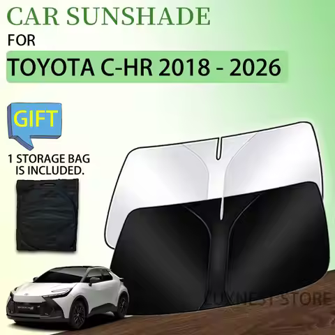 Car Sunshade For Toyota C-HR AX20 2025 C HR 2019 2018 - 2026 AX10 AX50 Accessories Front Window Prot