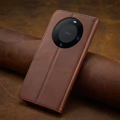 Leather Case for Huawei Mate 60 Pro + Mate 30 20 Pro P40 P30 P20 Lite P Smart Z Honor 90 9X 400 X50 
