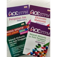 [Penerbit Ehsan] ACE STPM Ekonomi Malaysia dan Sejarah Malaysia & Asia Tenggara Semester 3