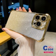 Glitter Shiny Case Gradient Color For iphone i16 i16Pro i16ProMax i17 i17Pro i17air i17ProMax Shockp