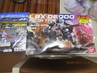 全新 萬代 BANDAI 紙箱戰機 模型 008 LBX DEQOO RECON TYPE＋LBX Custom Weapon System 002