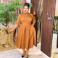 Halloween Plus Size Women Beaded Maxi Dress New Fashion Pleated African Dresses Ankara Dashiki Elega