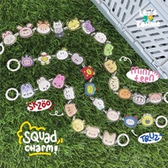 SQUAD CHARM KPOP GROUP - BAGCHARM KEYCHAIN