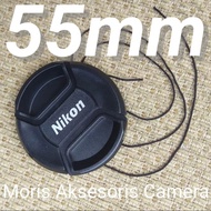 Nikon 55mm lens cap Nikon AF-P 18-55mm lens cap Nikon 55 mm front lens cap 55mm