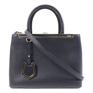 FENDI 牛皮皮革2 Jours金扣手挽肩背兩用袋