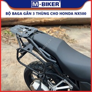 Baga NX500, Baga side frame NX500, Rear port mounted on trunk for Honda NX500 genuine MBIKER