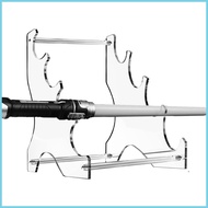 Light Saber Holder 4 Tier Wand Holder Display clear Decorative Wand Holder Display No Drill Wand Sta