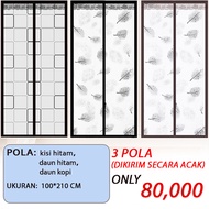 Tirai Magnet  Tirai Magnet Elegan bahan plastik PVC Gorden Magnet Anti Nyamuk  90x210cm( Khusus Ruan