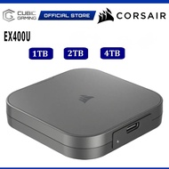 CORSAIR EX400U USB ETERNAL SSD PORTABLE USB TYPE C STORAGE DATA SPEED UP TO 4000MB/S EXTERNAL SOLID
