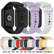 For 小米 红米 watch 3 4 active 通用替换腕带液态 Xiaomi smart band 8 Pro 硅胶表带 手表带