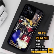 HP Realme C51 C53 Note 50 Case Realme C51 C53 Note 50 Casing Depo Casing [GDM1] Glossy Case Aestheti
