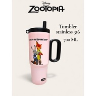 EMERAL_Tumbler Zootopia 700ml sus 316 stainless steel drinking bottle 316 premium tumbler hot and co